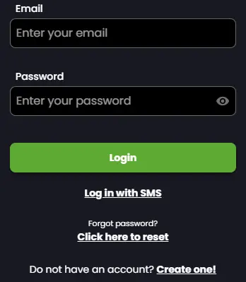 Log in op je Casino Betiro-account
